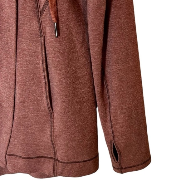 Lululemon Coast Easy Wrap- Heathered Misty Merlot- Size 6 - Picture 10 of 14